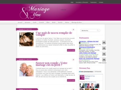 Mariage and You